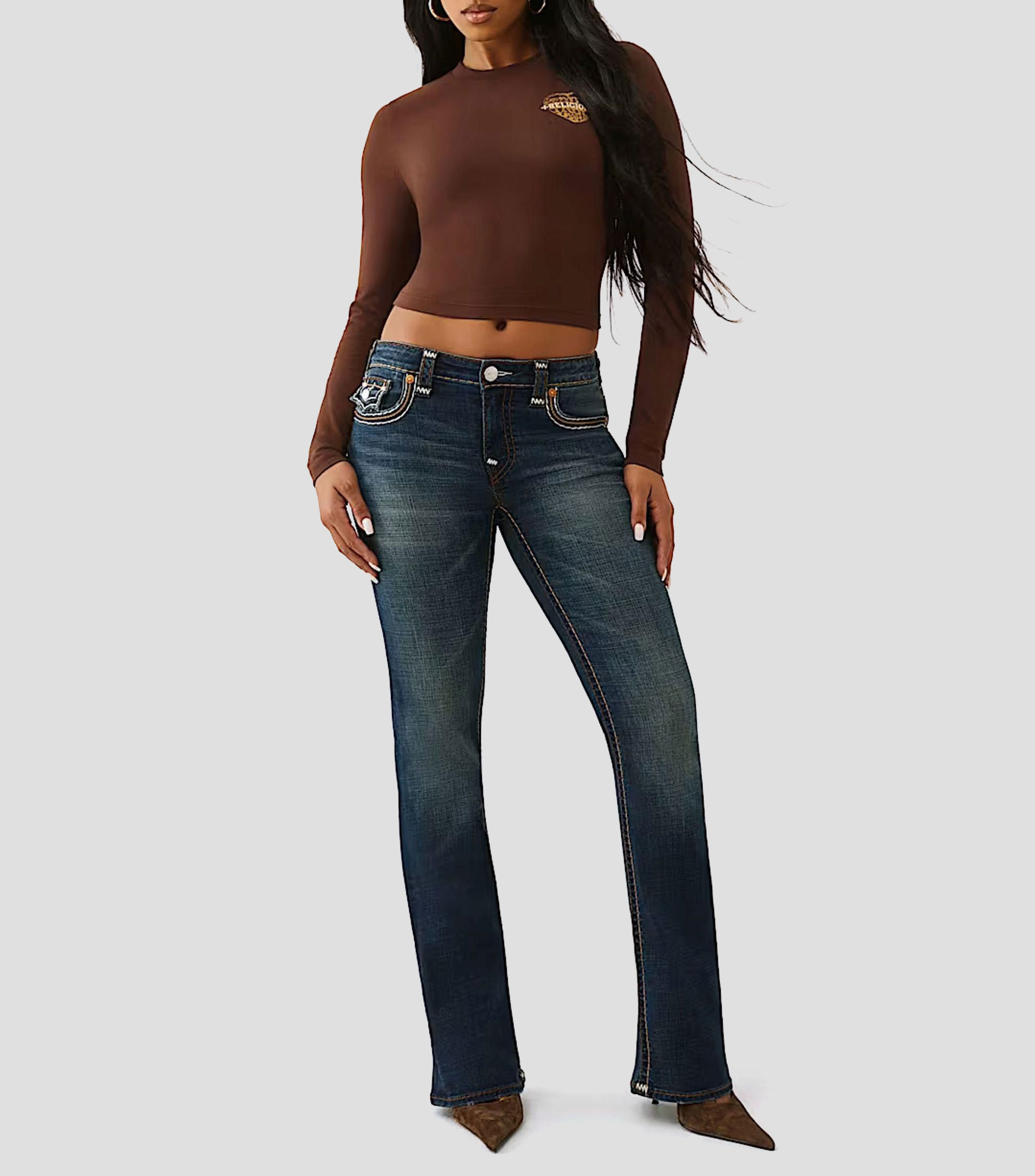 Jeans bootcut Mujer